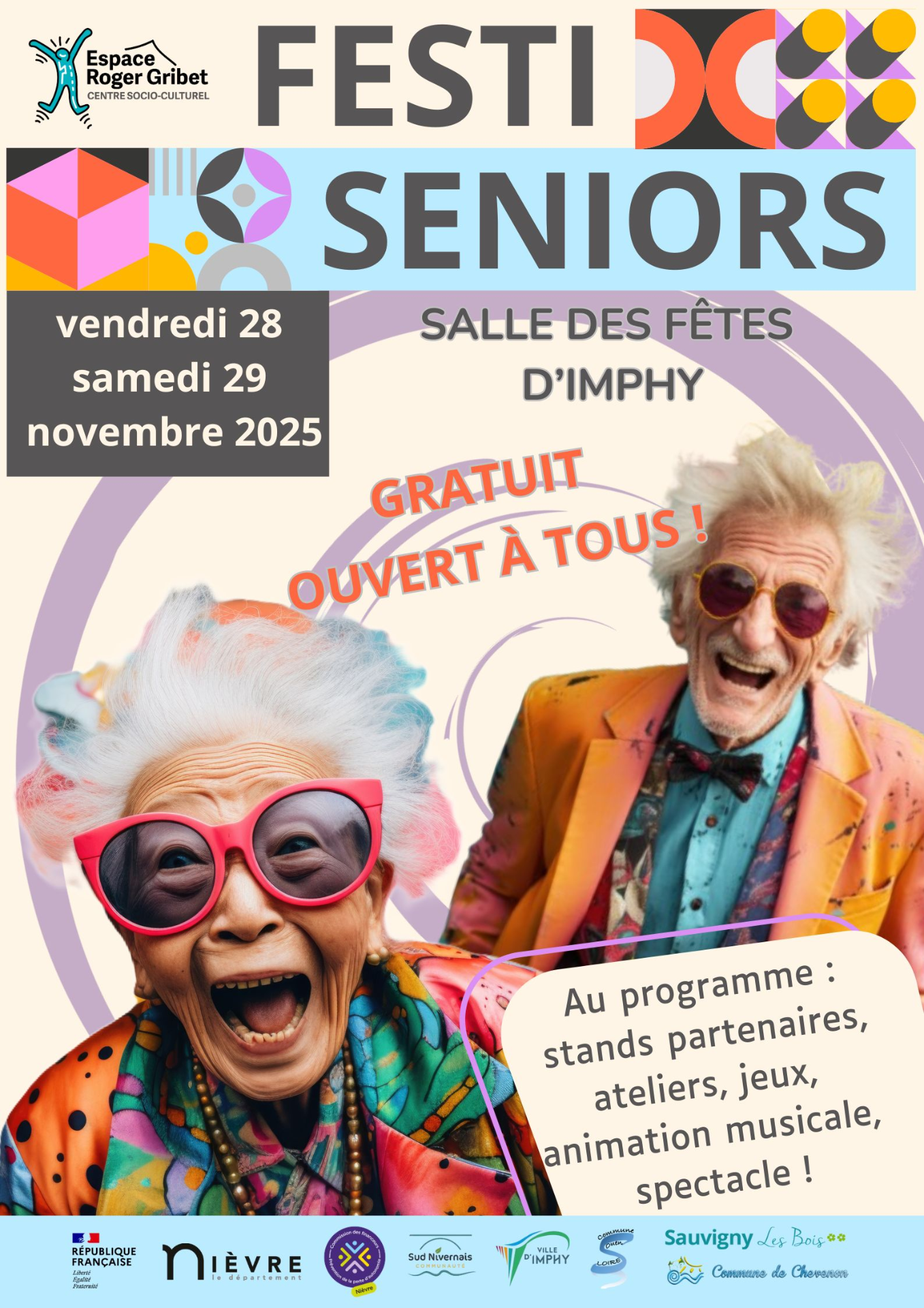 Affiche festi séniors