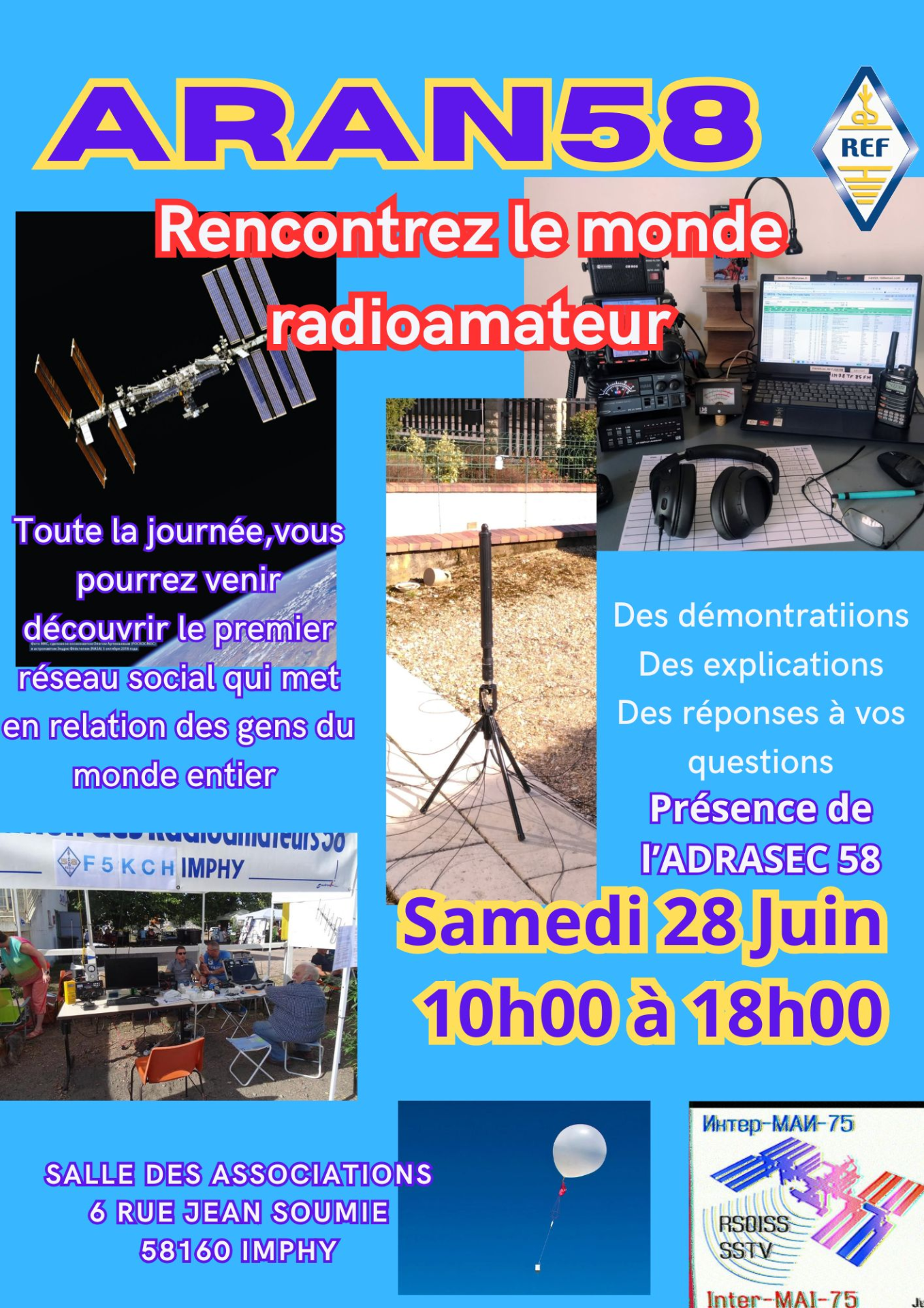 affiche radioamateur