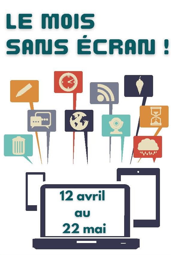 Visuel mois sans écran