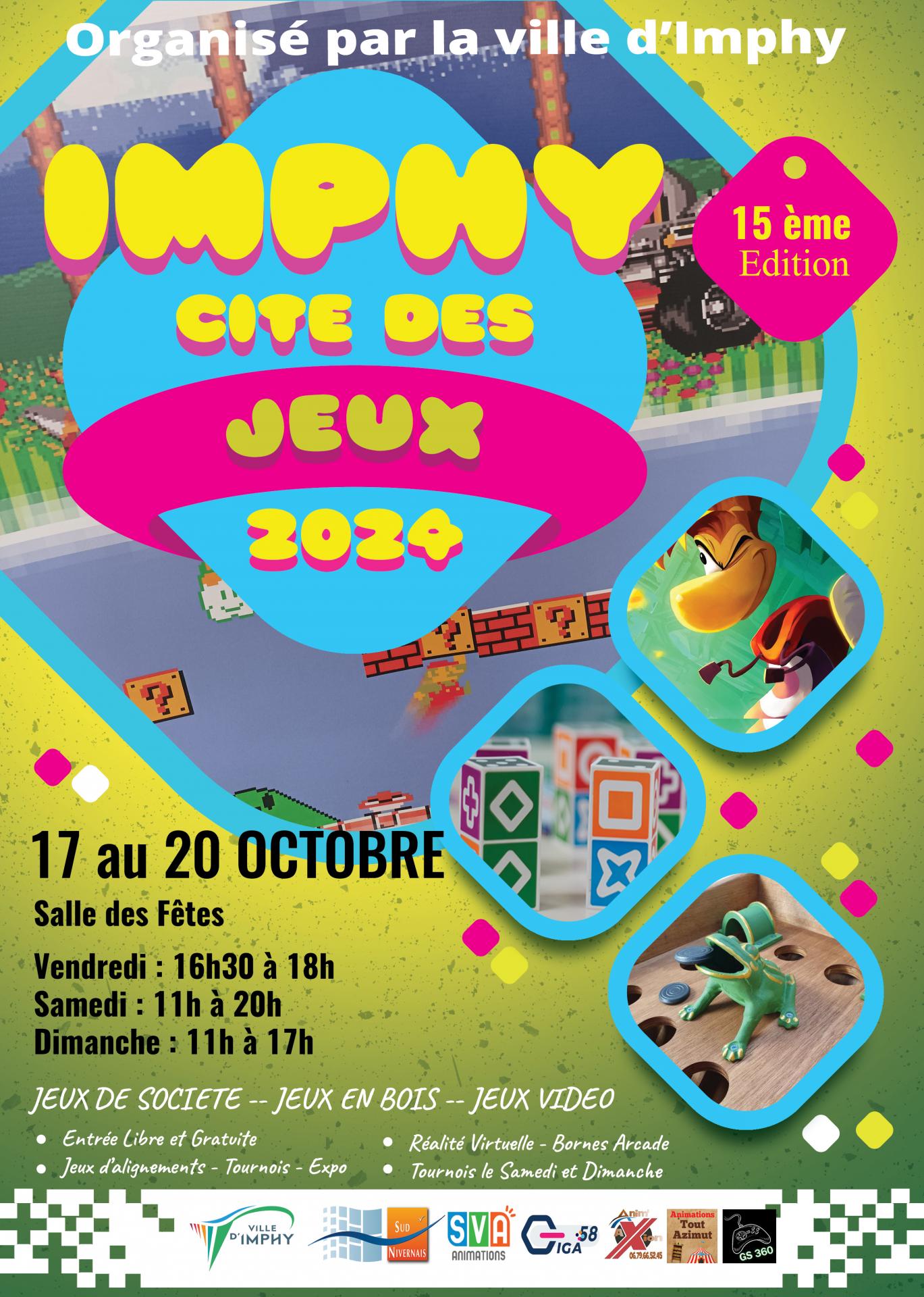 Affiche Cité des jeux