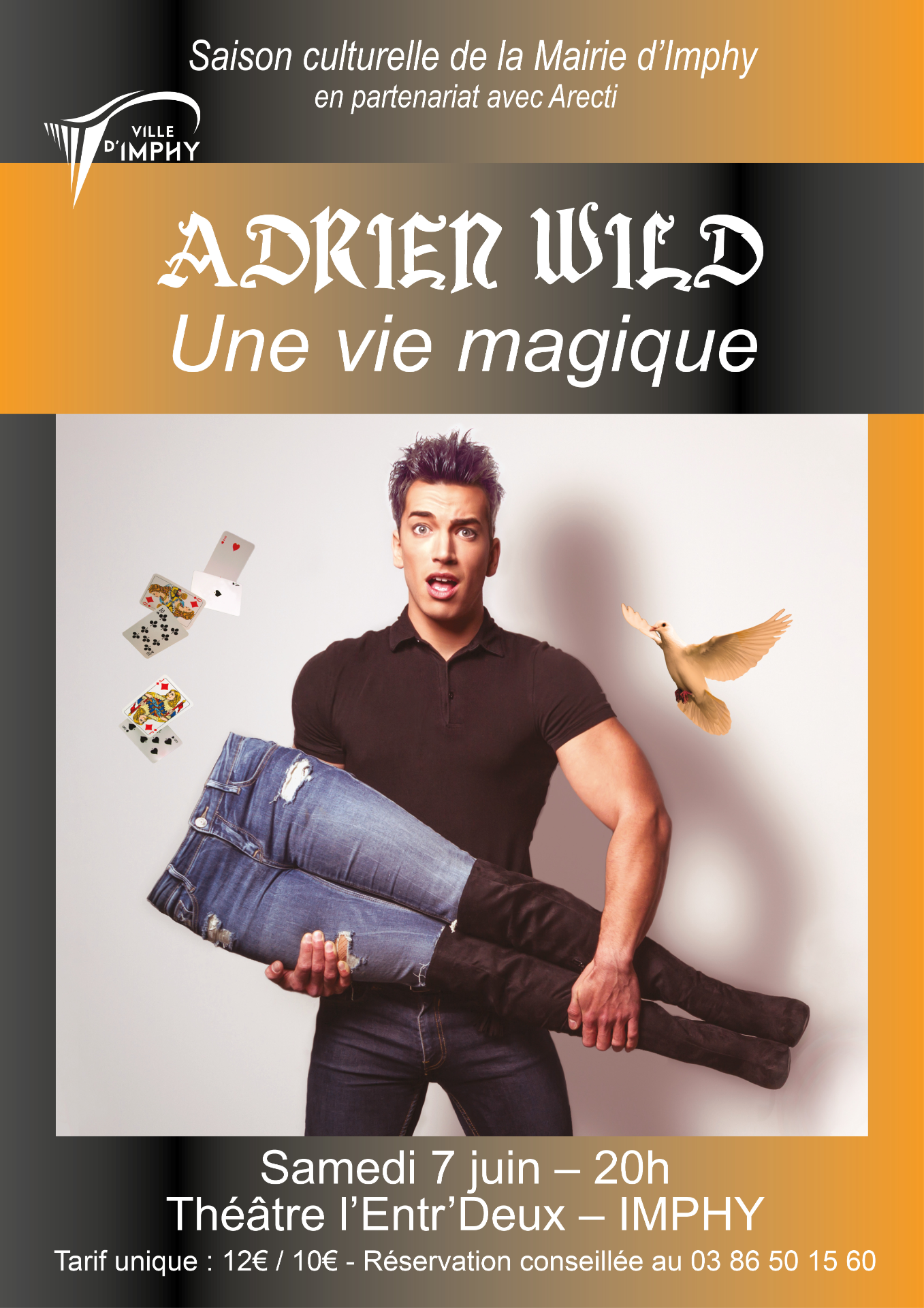 Affiche Adrien Wild