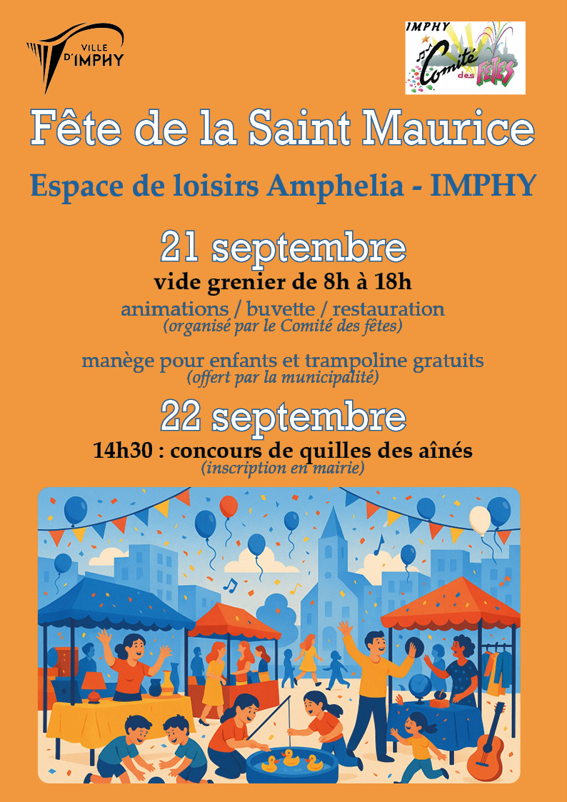 Affiche Saint Maurice 2025