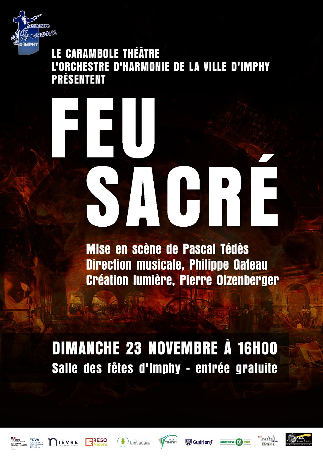 Affiche Feu sacré