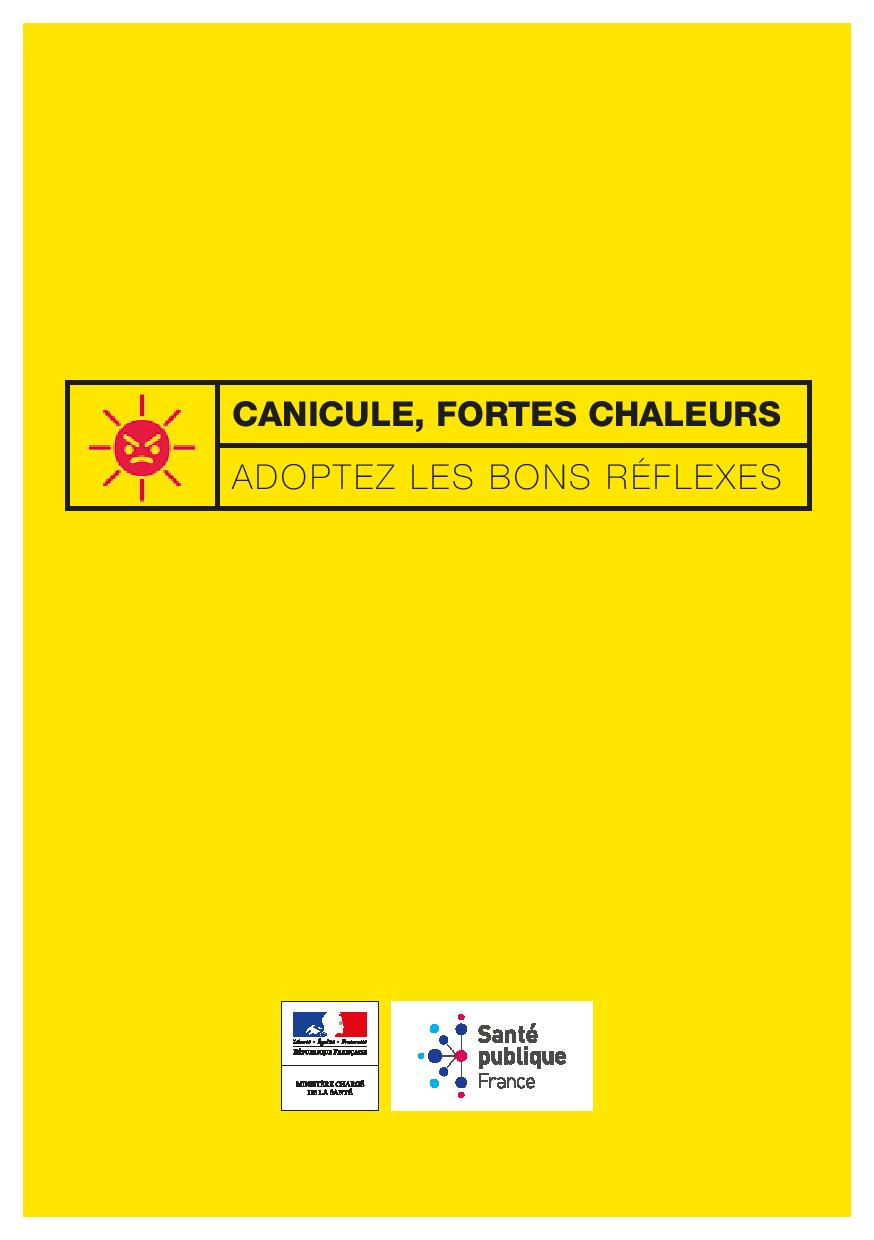 Affiche canicule