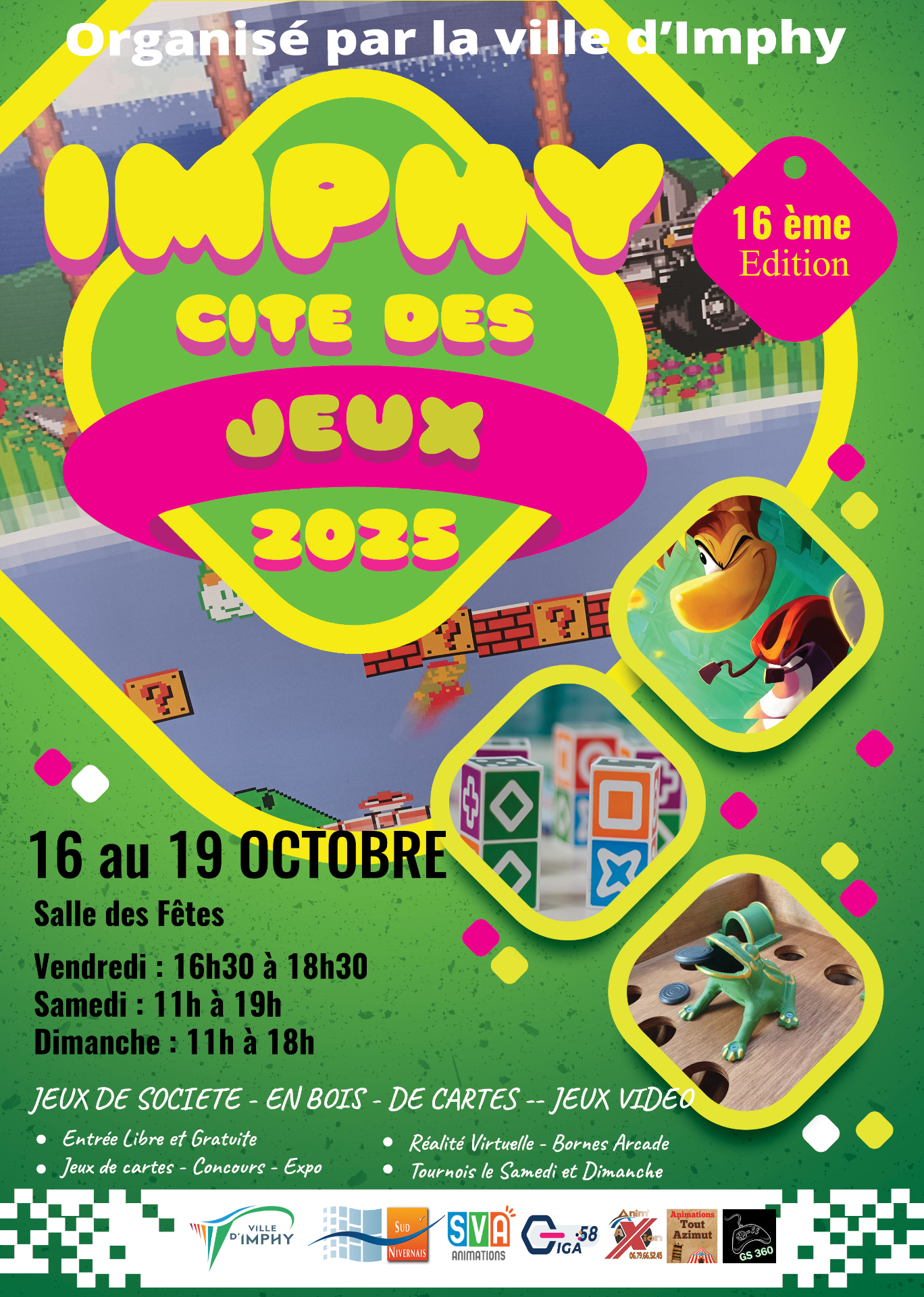 Affiche Cité des jeux